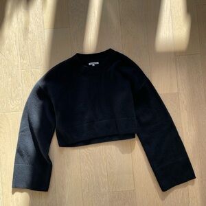 Reformation Cropped Cashmere Crew New Without Tags